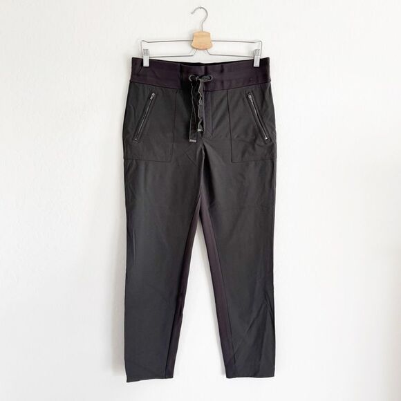 Athleta Women’s Headland Hybrid Pants Tights Drawstring Waist Pant’s Size 12 - Picture 2 of 12